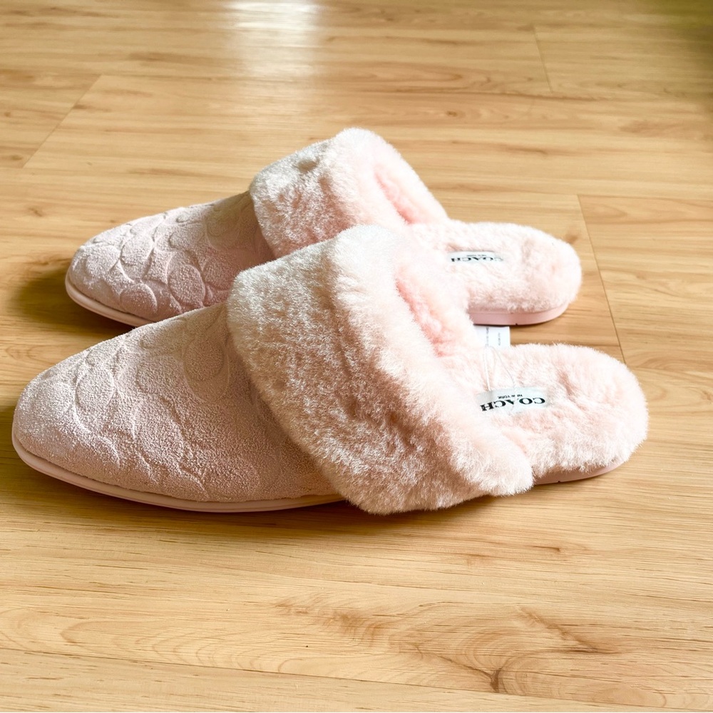 Coach Sherpa Flat Mule In Signature
Suede#CCX65 Women 10.0 US - Picture 5 of 8